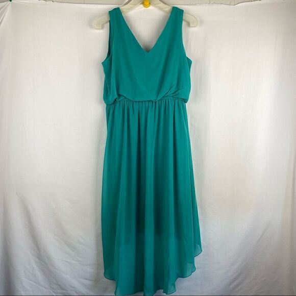 Womens teal dress   - Picture 8 of 9
